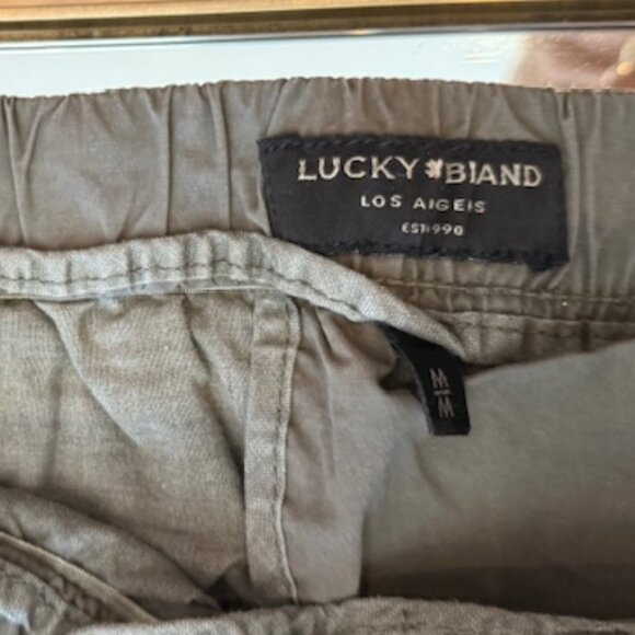 NWOT Lucky Brand Men's Slim Jogger in Army Green - Size M - Picture 5 of 8